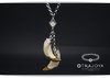 WILD BOAR TUSKS PENDANT WITH IVORY